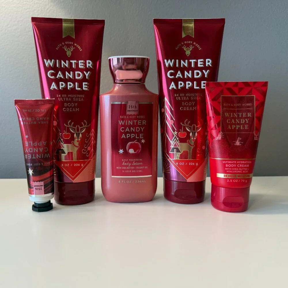 Bath & Body Works – Winter Candy Apple Set - Picture 2 of 8